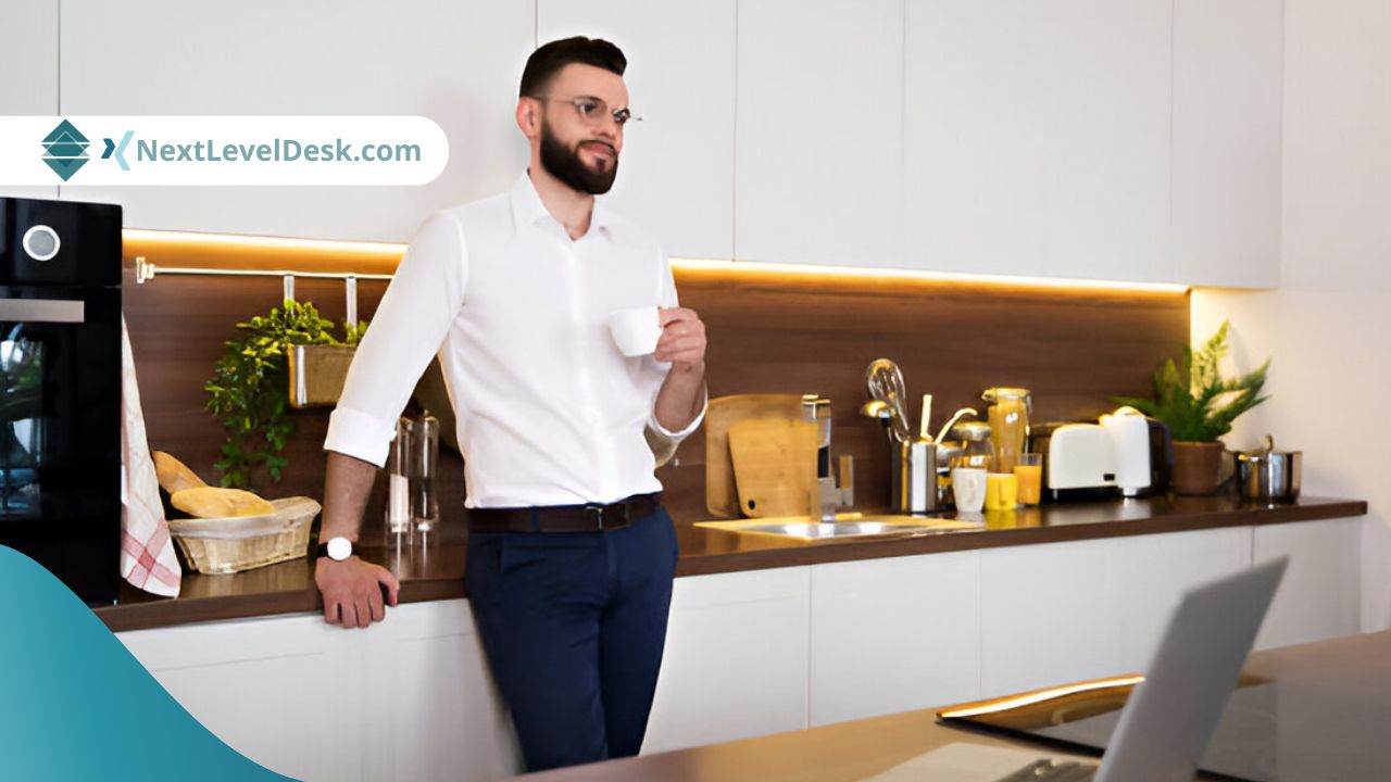 Assembling a coffee corner in your home office