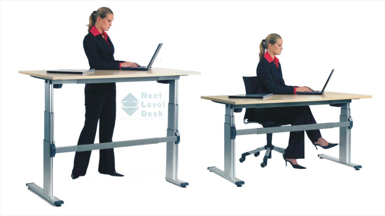 Effect of Standard Desk Height for a Tall Individual