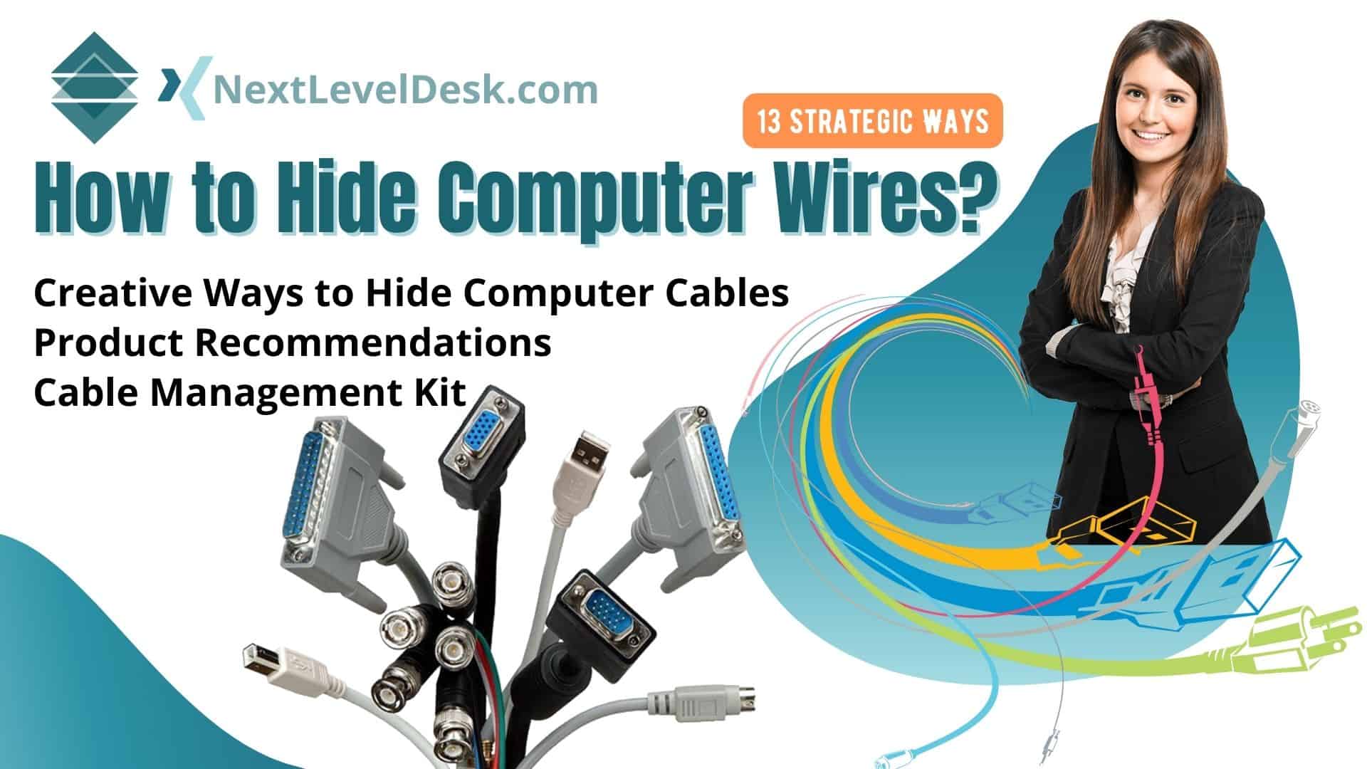 13 Strategic Ways on How to Hide Computer Wires