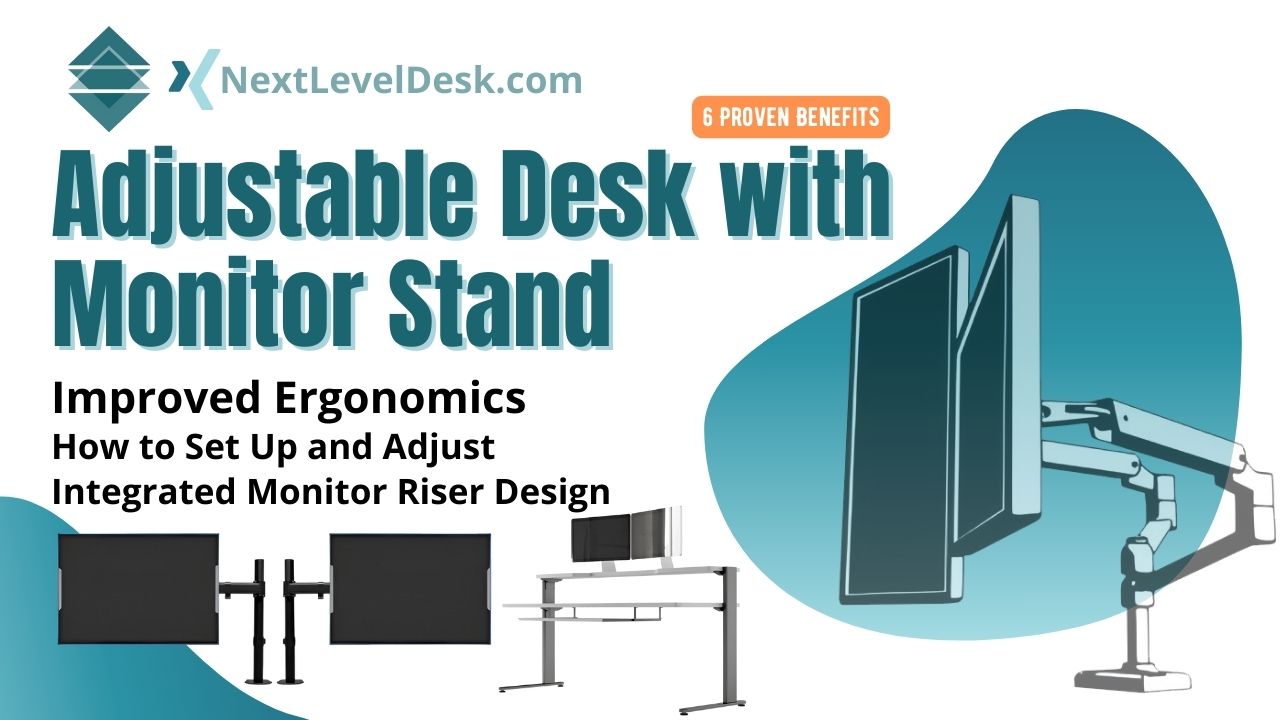 Adjustable Desk with Monitor Stand_ 6 Proven Benefits